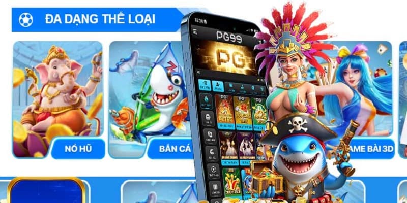 Đa dạng tựa game giải trí
